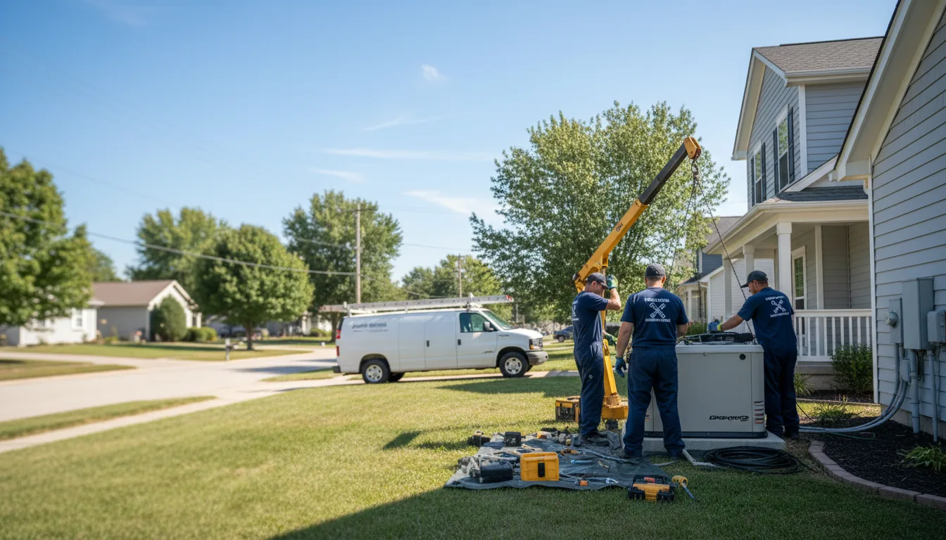 Generator Installation in Saint Joseph, IL near me